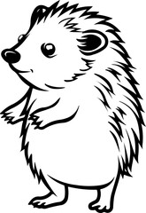 animal, mammal, sketch, vector, nature, wildlife, cat, pet, illustration, dog, drawing, cute, wild, hand drawn, fur, head, shaggy, kitten, bear, tail, isolated on white, zoo, art, domestic animal, bla