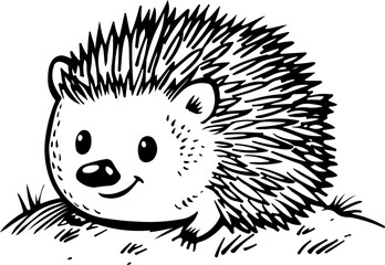 animal, mammal, sketch, vector, nature, wildlife, cat, pet, illustration, dog, drawing, cute, wild, hand drawn, fur, head, shaggy, kitten, bear, tail, isolated on white, zoo, art, domestic animal, bla