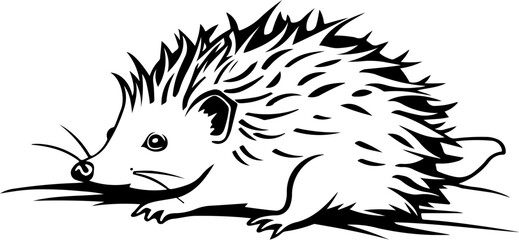 animal, mammal, sketch, vector, nature, wildlife, cat, pet, illustration, dog, drawing, cute, wild, hand drawn, fur, head, shaggy, kitten, bear, tail, isolated on white, zoo, art, domestic animal, bla