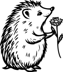 animal, mammal, sketch, vector, nature, wildlife, cat, pet, illustration, dog, drawing, cute, wild, hand drawn, fur, head, shaggy, kitten, bear, tail, isolated on white, zoo, art, domestic animal, bla