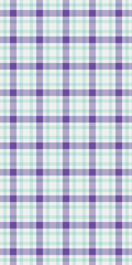 Pastel purple and mint green plaid pattern.  Perfect for textile design, website backgrounds, or crafting projects. This soft, repeating texture evokes feelings of calmness and serenity.