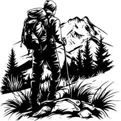 silhouette, illustration, vector, sport, woman, people, art, grunge, ski, design, drawing, tree, mountain, dance, men, snow, boy, cartoon, soccer, winter, ink