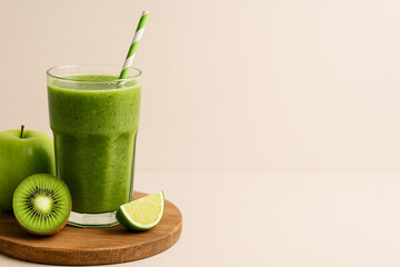 Green Smoothie Goodness, Beautifully arranged with space for your text or image.