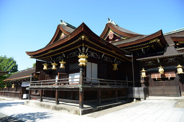 Naklejka premium 北野天満宮 御本殿 京都市上京区