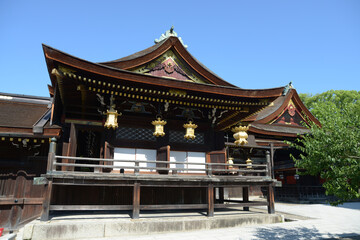 Fototapeta premium 北野天満宮 御本殿 京都市上京区