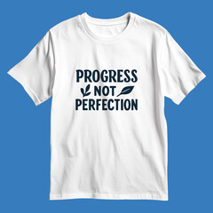Blue t-shirt design template for men's casual wear with a blank front and back for your fashion advertisement or art