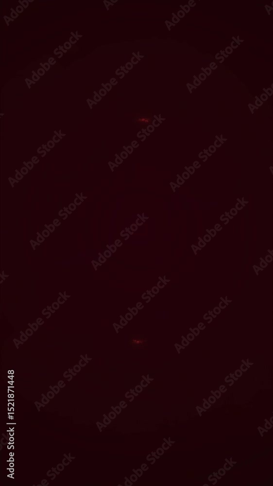 Poster glowing particle ring forming a circular frame on a dark violet background