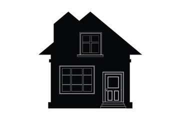 Home Icon, House illustration, building vector