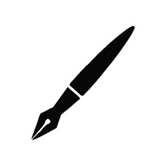 This pen icon features a sleek and simple design symbolizing creativity, writing, and communication. Ideal for stationery stores, writing apps, educational platforms, and content creation brands, the 