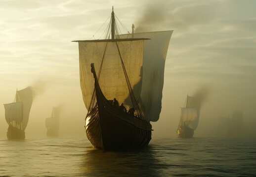 Sailing vessels, such as three-masted ships and galleons, were used for navigation and travel across the seas and oceans during the 18th century, with some being converted into warships, while others - Powered by Adobe