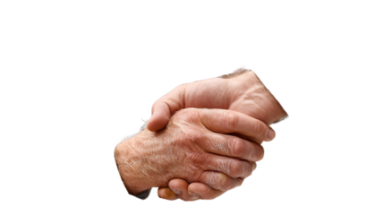 A Powerful Image Two Hands Clasped in a Firm Handshake, Symbolizing Agreement, Partnership, and Trust in Business Deals and Collaborations