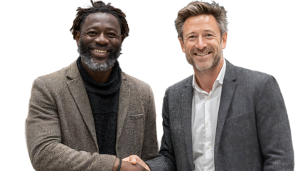 Successful Business Partnership Diverse Team Shaking Hands, Collaboration, Agreement