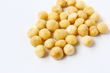 Deliciously salted roasted macadamia nuts