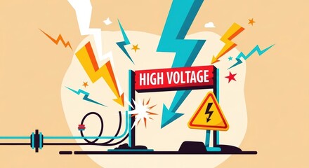 High Voltage Danger Understanding Electrical Safety and Preventing Accidents