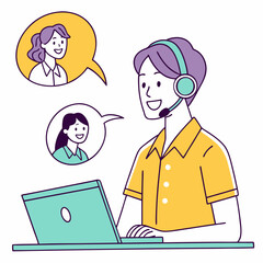 Virtual Call Center Team