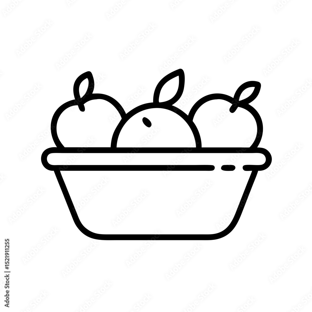 Poster sleek abstract fruits design perfect for branding projects needing a modern minimalist logo or icon 