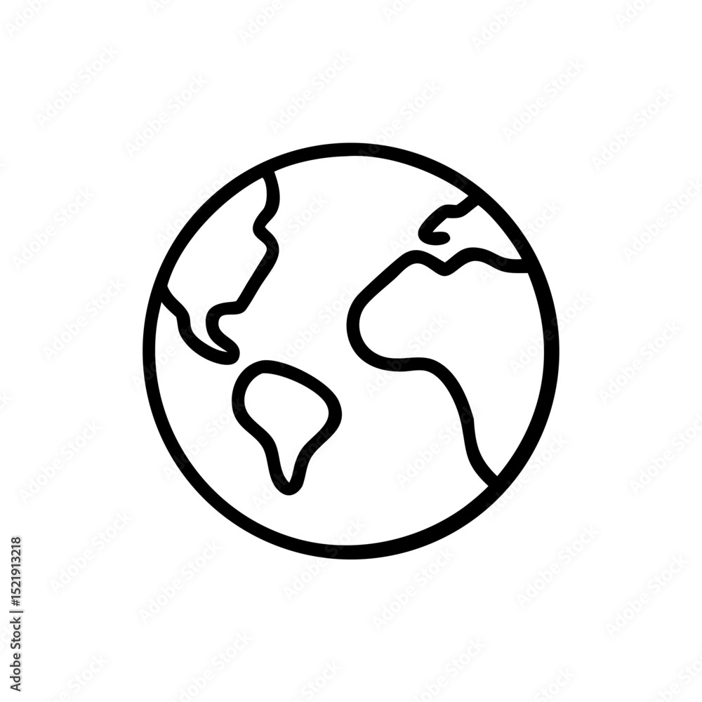 Poster elegant scalable globe design perfect for branding logos and modern corporate identity projects easi