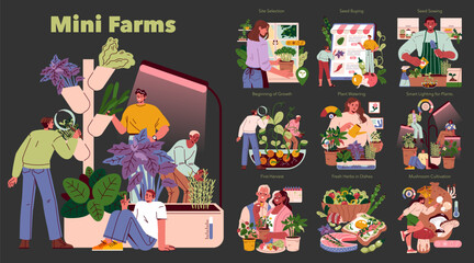 Mini Farms Exploring Urban Gardening and Embracing Sustainable Living Practices Today