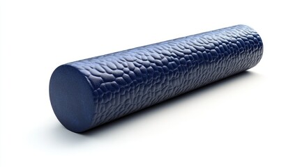 Dark blue cylinder, textured surface (1)