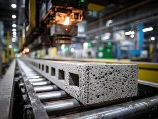 Automated molding of aerated concrete blocks 