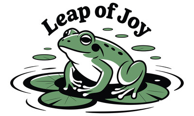 green frog on a leaf