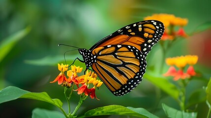 butterfly on a yellow flower