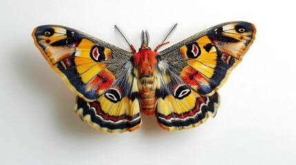 butterfly on a white background