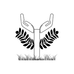 hand holding a heart