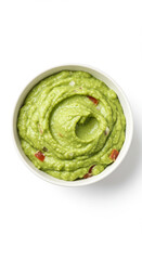 Obraz premium Bowl with delicious guacamole. Avocado
