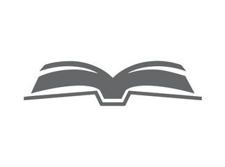 Open book vector icon in flat solid style. Ideal for education, school, reading, learning, and digital designs. Perfect for web, apps, or print materials.

