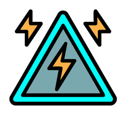 Electrical Hazard, High Voltage Warning, Lightning Bolt Icon, Danger Sign, Electricity Symbol, Power Warning, Energy Alert, Thunder Icon, Warning Triangle, Electrical Safety, Bolt of Electricity, Shoc