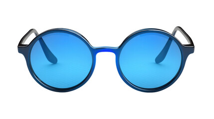 sunglasses on white background