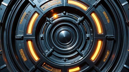 black and white circles