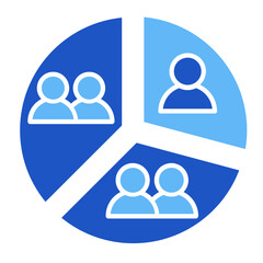 Customer Segment  Icon Element For Design	