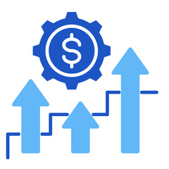 Competitive Edge  Icon Element For Design	