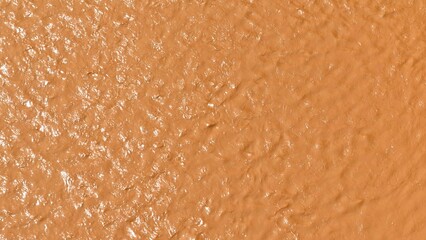 Overhead shot captures sediment-rich floodwaters in motion, illustrating flood dynamics and their...