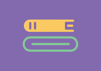 Fototapeta premium Modern eLearning vector illustration showing Perfect for online education, video tutorials, digital training, webinars, and back-to-school graphics.