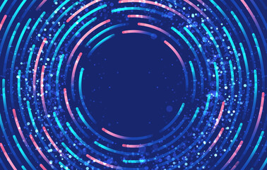 Abstract digital technology background. Big data, technology, data transfer