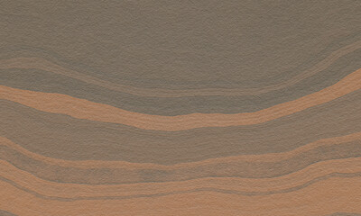 Abstract soil and rock background. Brown weathered layered stone surface texture