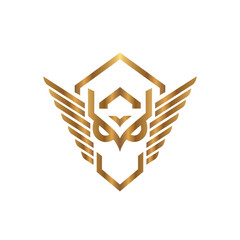 Gold Owl Home Architecture Logo