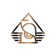 Gold Owl Home Architecture Logo