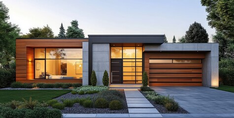 Modern Residential House Exterior Design