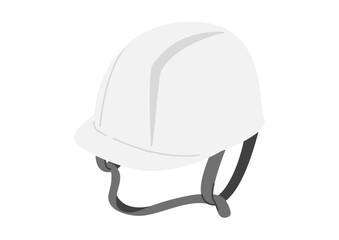 Fototapeta premium 防災ヘルメットのイラスト
