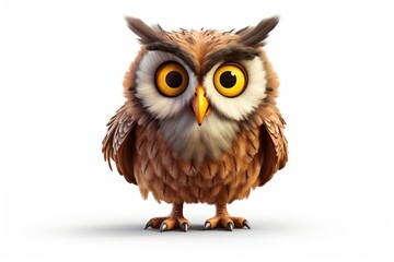 Fototapeta premium Owl animal bird beak.