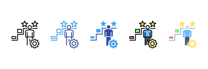 Expertise Multi Style Icon Set