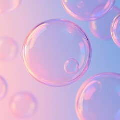 Fototapeta premium 비눗방울 배경