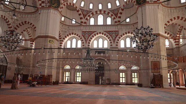 inside blue mosque istanbul turkey 