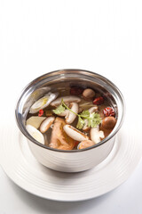 Hotpot soup base: wild mushroom soup