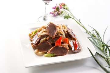 Mango and papaya salad
