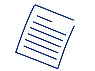 Simple note Vector Illustration/flat design,